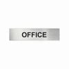 Sandleford 200 x 50mm Stainless Steel Office Sign