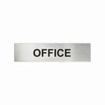 Sandleford 200 x 50mm Stainless Steel Office Sign