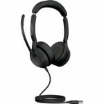 Jabra Evolve2 50 Wired Headset - Noise Cancelling, Stereo Sound