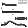 Ignite Exhausts Dpf Back For Mitsubishi Mq Triton 2.4l 3" With Hotdog 409 Stainless Steel