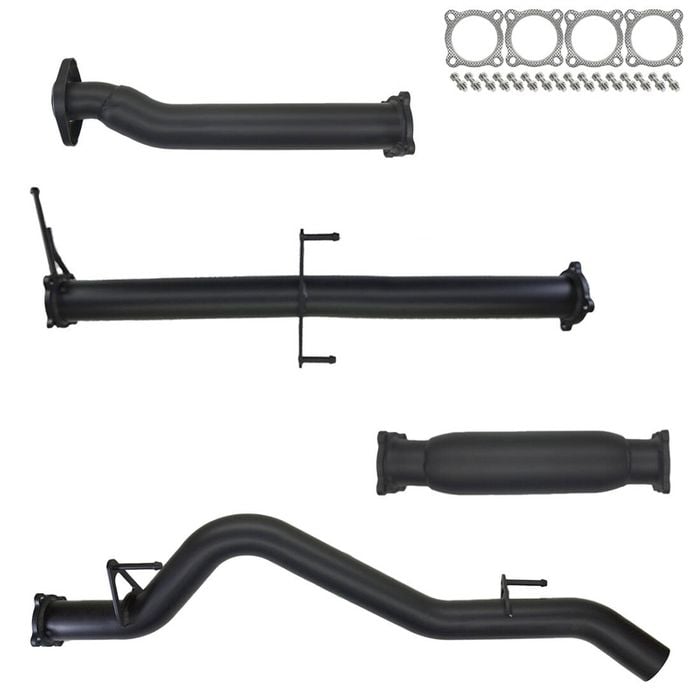 Ignite Exhausts Dpf Back For Mitsubishi Mq Triton 2.4l 3" With Hotdog 409 Stainless Steel
