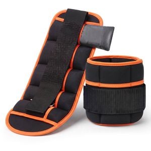 Everfit Adjustable Ankle & Wrist Weights With Removable Sandbags 0.9-4.55kg