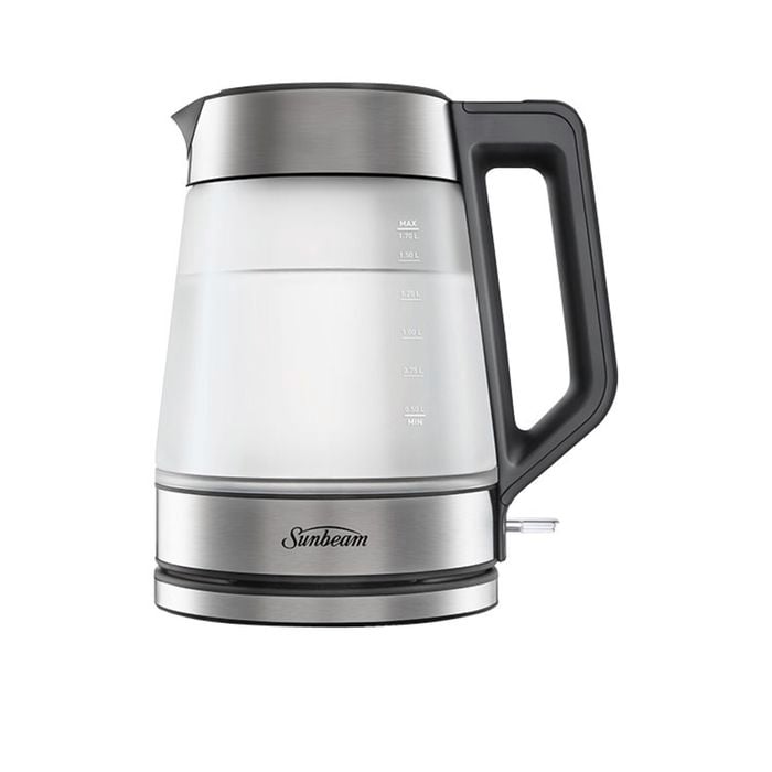 Sunbeam Morning Frost Glass Kettle