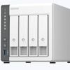 QNAP TS-433-4G 4 Bay NAS ARM 4-core Cortex-A55 2.0GHz processor, 4 GB on board (non-expandable)  -2 Year Warranty