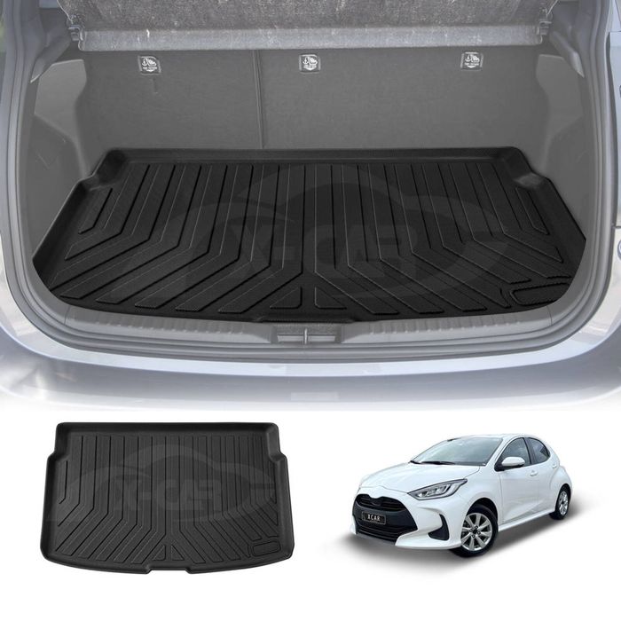 Boot Liner For Toyota Yaris Hatch 2020-onwards All Weather Heavy Duty Cargo Trunk Cover Mat Luggage Tray Car Accessories