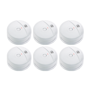 FirePro 9V Photoelectric Smoke Alarm - Pack of 6