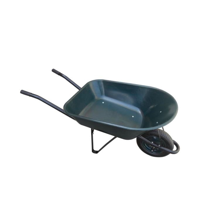 Saxon 60L Poly Tray Garden Wheelbarrow