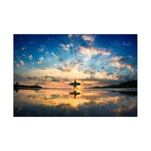 Artey | Late Surf - Stretched Canvas - Stretched Canvas - 110 x 165cm
