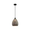 CLA Lighting RICTUS Glass Ellipse with Quadrilateral Segments Pendant Light - Chrome