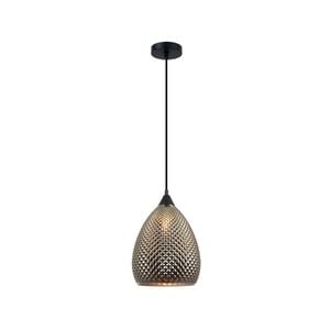 CLA Lighting RICTUS Glass Ellipse with Quadrilateral Segments Pendant Light - Chrome