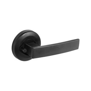 Gainsborough Matt Black Neue Series Angular Privacy Leverset
