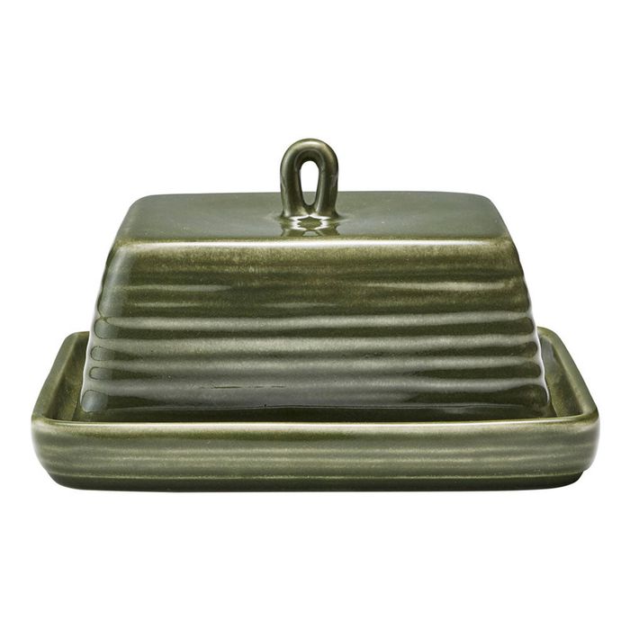 Ecology Ottawa Butter Dish 15cm x 10.5cm Moss