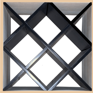 Diamond Cube 30 Bottles Wine Rack