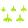 Rig Ezy Green Treble Cover, Size #1, 15 Pack