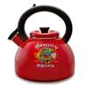 Rojo Rojo Arnotts Enamel Whistling Kettle 2.1l Red