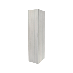 Lugna 2048 x 450 x 580mm Mist 3 Shelf 3 Drawers Left Hinged Door Storage Cabinet