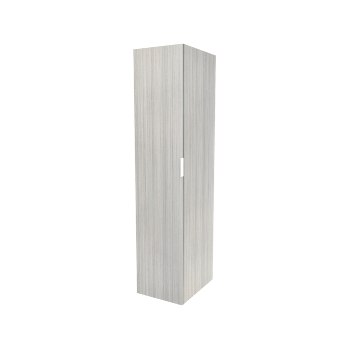 Lugna 2048 x 450 x 580mm Mist 3 Shelf 3 Drawer Left Hinged Door Storage Cabinet