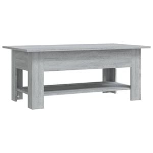 vidaXL Coffee Table Grey Couch Table Living Room Accent Table