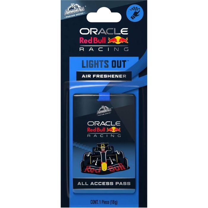 Armor All Podium Series Hanging Car Air Freshener All Access Pass Lights Out Scent