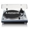 Lenco 43cm Professional Direct-Drive Turntable Metallic Blue