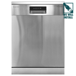 Kleenmaid 60cm WELS 5 Star 12L Per Wash Stainless Steel Freestanding Dishwasher