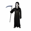 More Than Party Grave Ghoul Kids Halloween Costume Skull Mask Hood Tunic 10-12y