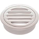Kinetic 80mm Chrome Plated Round Floor Grate