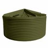 Clark Tanks 23600L Round Poly Water Tank - Bronze Olive