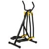 Advwin Air Walker Elliptical Exercise Machine Home Foldable Fitness Glider with Dual Motion (Forward & Sideways), 120kg Capacity