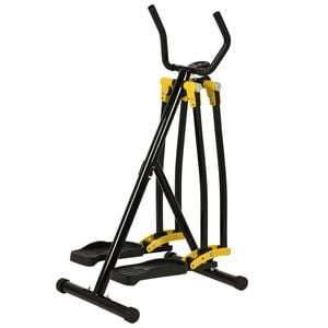 Advwin Air Walker Elliptical Exercise Machine Home Foldable Fitness Glider with Dual Motion (Forward & Sideways), 120kg Capacity