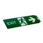Sandleford 330 x 110mm Plastic Exit Right Sign