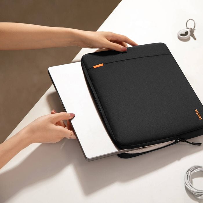 tomtoc Defender Premium Laptop Sleeve 13-inch Black Bunnings