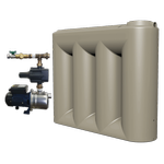 NextGenRoto 3000L Quay Polyethylene Slim Water Tank