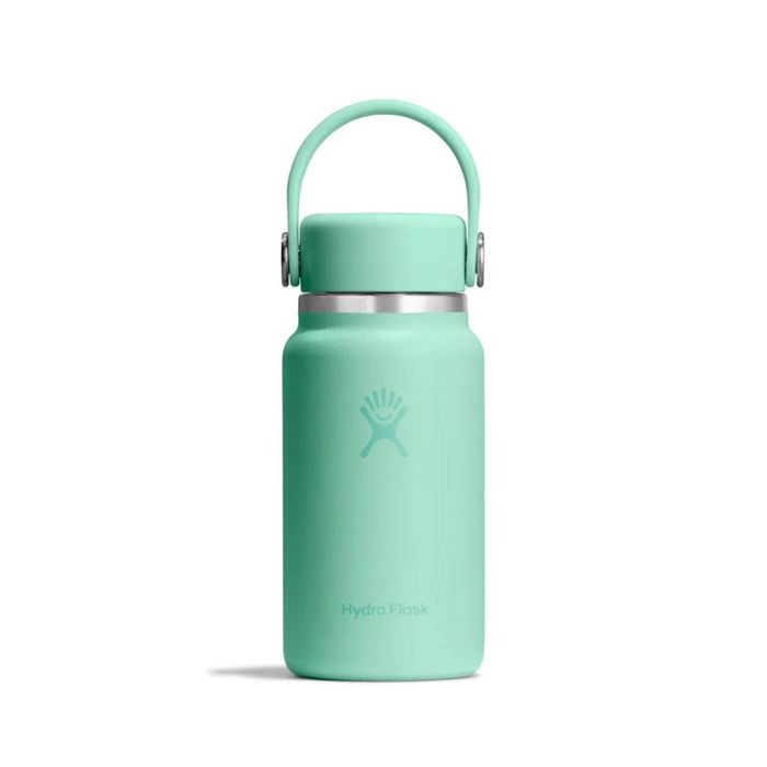 Hydro Flask Hydration Bottle Micro with FlexClip Strap 200ml - Mermaid Green