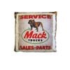 Australian Mancave Retro Cushion Mack Trucks Sales-parts 40 x 40 cm