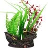 Aqua One Ruined Ship And Plant Ornament (36357)