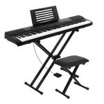 Alpha 88 Keys Electronic Piano Keyboard with Pedal