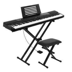 Alpha 88 Keys Electronic Piano Keyboard with Pedal