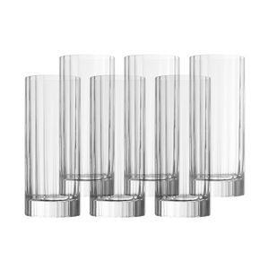 Luigi Bormioli Bach Set Of 6 Highballs 360ml
