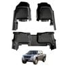 AUSGO 7D Car Floor Mats For Holden Rodeo 2003-2008 All-Weather Floor Liners