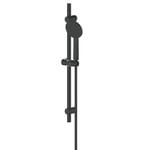 Greens Matte Black Penny Rail Shower With RainBoost® Technology - Matte Black