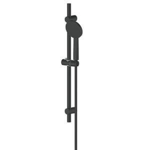 Greens Matte Black Penny Rail Shower With RainBoost® Technology - Matte Black
