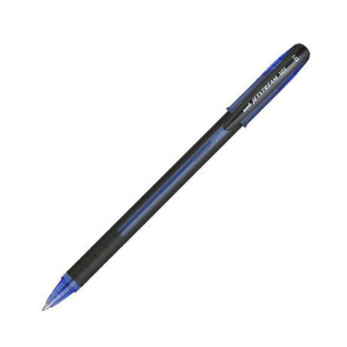 Uni-Ball Jetstream 101 Medium Rollerball Pen 12pcs (Blue)