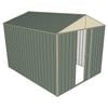 Build-a-Shed 2.3 x 3.0 x 2.3m Front Gable Single Sliding Door Shed - Green