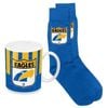 Afl Heritage Coffee Mug & Sock Pack - West Coast Eagles - Gift Boxed