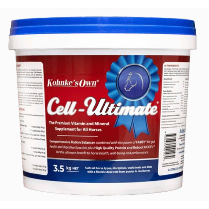 Kohnkes Own Cell-Ultimate Vitamin & Mineral Supplement for Horses 3.5kg