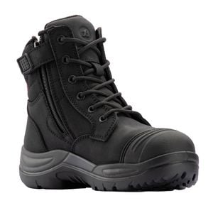 Bata Industrials Women's Black Luna Side Zip Safety Boot - US Size 11