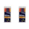2x 6pc Tombow Dual Brush/fine Pen Marker Water-based Sketching/drawing Secondary