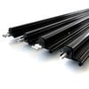 Caravan Anti Flap Kit Short Black For Roll Out Awning 2.1-2.2m Heavy Duty Afk