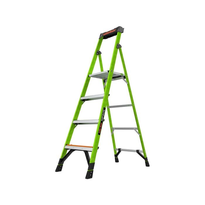 Little Giant 4 Step 150kg Tuff-N-Lite Fibreglass Platform Ladder